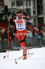 05.03.2008, Drammen, Norway (NOR): Christoph Eigenmann (SUI) - FIS world cup cross-country, individual sprint, Drammen (NOR). www.nordicfocus.com. c Manzoni/NordicFocus. Every downloaded picture is fee-liable.
