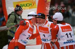 05.03.2008, Drammen, Norway (NOR): l-r: oah, Boerre Naess (NOR), Jon Kristian Dahl (NOR) - FIS world cup cross-country, individual sprint, Drammen (NOR). www.nordicfocus.com. c Manzoni/NordicFocus. Every downloaded picture is fee-liable.