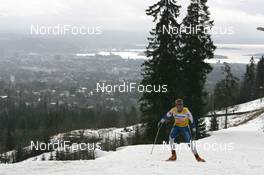 08.03.2008, Holmenkollen, Norway (NOR): Virpi Kuitunen (FIN) - FIS world cup cross-country, 30km women, Holmenkollen (NOR). www.nordicfocus.com. c Manzoni/NordicFocus. Every downloaded picture is fee-liable.