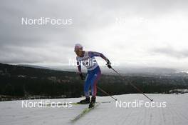 08.03.2008, Holmenkollen, Norway (NOR): Larisa Kurkina (RUS)  - FIS world cup cross-country, 30km women, Holmenkollen (NOR). www.nordicfocus.com. c Manzoni/NordicFocus. Every downloaded picture is fee-liable.