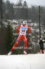 08.03.2008, Holmenkollen, Norway (NOR): Simen Oestensen (NOR) - FIS world cup cross-country, 50km men, Holmenkollen (NOR). www.nordicfocus.com. c Manzoni/NordicFocus. Every downloaded picture is fee-liable.