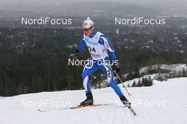 08.03.2008, Holmenkollen, Norway (NOR): Marco Fiorentini (ITA) - FIS world cup cross-country, 50km men, Holmenkollen (NOR). www.nordicfocus.com. c Manzoni/NordicFocus. Every downloaded picture is fee-liable.