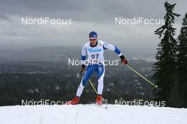08.03.2008, Holmenkollen, Norway (NOR): Teemu Kattilakoski (FIN) - FIS world cup cross-country, 50km men, Holmenkollen (NOR). www.nordicfocus.com. c Manzoni/NordicFocus. Every downloaded picture is fee-liable.