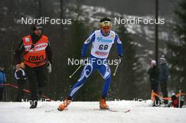 08.03.2008, Holmenkollen, Norway (NOR): Pietro Piller Cottrer (ITA) - FIS world cup cross-country, 50km men, Holmenkollen (NOR). www.nordicfocus.com. c Manzoni/NordicFocus. Every downloaded picture is fee-liable.