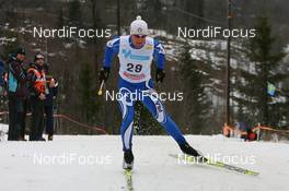 08.03.2008, Holmenkollen, Norway (NOR): David Hofer (ITA) - FIS world cup cross-country, 50km men, Holmenkollen (NOR). www.nordicfocus.com. c Manzoni/NordicFocus. Every downloaded picture is fee-liable.