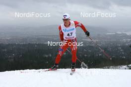08.03.2008, Holmenkollen, Norway (NOR): Martin Johnsrud Sundby (NOR) - FIS world cup cross-country, 50km men, Holmenkollen (NOR). www.nordicfocus.com. c Manzoni/NordicFocus. Every downloaded picture is fee-liable.