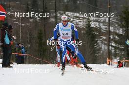 08.03.2008, Holmenkollen, Norway (NOR): Marco Fiorentini (ITA) - FIS world cup cross-country, 50km men, Holmenkollen (NOR). www.nordicfocus.com. c Manzoni/NordicFocus. Every downloaded picture is fee-liable.