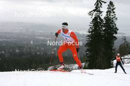 08.03.2008, Holmenkollen, Norway (NOR): Frode Andresen (NOR) - FIS world cup cross-country, 50km men, Holmenkollen (NOR). www.nordicfocus.com. c Manzoni/NordicFocus. Every downloaded picture is fee-liable.