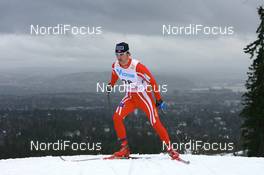 08.03.2008, Holmenkollen, Norway (NOR): John Anders Gaustad (NOR) - FIS world cup cross-country, 50km men, Holmenkollen (NOR). www.nordicfocus.com. c Manzoni/NordicFocus. Every downloaded picture is fee-liable.