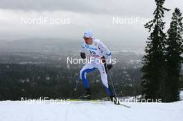 08.03.2008, Holmenkollen, Norway (NOR): Aivar Rehemaa (EST) - FIS world cup cross-country, 50km men, Holmenkollen (NOR). www.nordicfocus.com. c Manzoni/NordicFocus. Every downloaded picture is fee-liable.