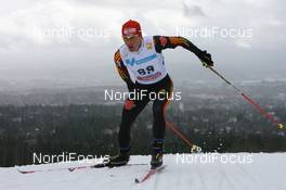 08.03.2008, Holmenkollen, Norway (NOR): Rene Sommerfeldt (GER) - FIS world cup cross-country, 50km men, Holmenkollen (NOR). www.nordicfocus.com. c Manzoni/NordicFocus. Every downloaded picture is fee-liable.
