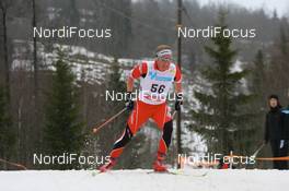 08.03.2008, Holmenkollen, Norway (NOR): Christian Hoffmann (AUT) - FIS world cup cross-country, 50km men, Holmenkollen (NOR). www.nordicfocus.com. c Manzoni/NordicFocus. Every downloaded picture is fee-liable.