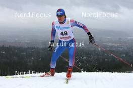 08.03.2008, Holmenkollen, Norway (NOR): Maxim Vylegzhanin (RUS) - FIS world cup cross-country, 50km men, Holmenkollen (NOR). www.nordicfocus.com. c Manzoni/NordicFocus. Every downloaded picture is fee-liable.