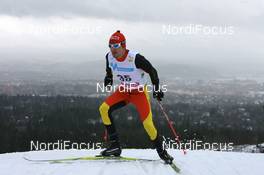 08.03.2008, Holmenkollen, Norway (NOR): Diego Ruiz (ESP) - FIS world cup cross-country, 50km men, Holmenkollen (NOR). www.nordicfocus.com. c Manzoni/NordicFocus. Every downloaded picture is fee-liable.