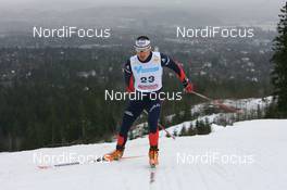 08.03.2008, Holmenkollen, Norway (NOR): Robin Duvillard (FRA) - FIS world cup cross-country, 50km men, Holmenkollen (NOR). www.nordicfocus.com. c Manzoni/NordicFocus. Every downloaded picture is fee-liable.