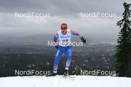 08.03.2008, Holmenkollen, Norway (NOR): Ivan Alypov (RUS) - FIS world cup cross-country, 50km men, Holmenkollen (NOR). www.nordicfocus.com. c Manzoni/NordicFocus. Every downloaded picture is fee-liable.