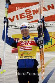 16.03.2008, Bormio, Italy (ITA):Virpi Kuitunen (FIN)  - FIS world cup cross-country, 10km women, Bormio (ITA). www.nordicfocus.com. c Felgenhauer/NordicFocus. Every downloaded picture is fee-liable.