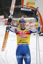 16.03.2008, Bormio, Italy (ITA): Virpi Kuitunen (FIN)  - FIS world cup cross-country, 10km women, Bormio (ITA). www.nordicfocus.com. c Felgenhauer/NordicFocus. Every downloaded picture is fee-liable.