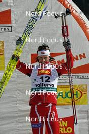 15.03.2008, Bormio, Italy (ITA): Marit Bjoergen (NOR)  - FIS world cup cross-country, 10km mass women, Bormio (ITA). www.nordicfocus.com. c Felgenhauer/NordicFocus. Every downloaded picture is fee-liable.