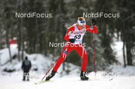 22.11.2008, Gaellivare, $weden (SWE): Therese Johaug (NOR), Fischer, Salomon, Swix - FIS world cup cross-country, 10km women, Gaellivare (SWE). www.nordicfocus.com. © Manzoni/NordicFocus. Every downloaded picture is fee-liable.