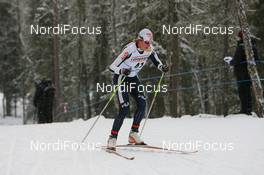 22.11.2008, Gaellivare, $weden (SWE): Magda Genuin (ITA), Rossignol, Rottefella, One Way - FIS world cup cross-country, 10km women, Gaellivare (SWE). www.nordicfocus.com. © Manzoni/NordicFocus. Every downloaded picture is fee-liable.