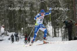 22.11.2008, Gaellivare, $weden (SWE): Virpi Kuitunen (FIN), Rossignol, Rottefella, One Way - FIS world cup cross-country, 10km women, Gaellivare (SWE). www.nordicfocus.com. © Manzoni/NordicFocus. Every downloaded picture is fee-liable.
