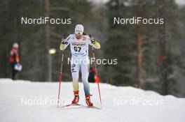 22.11.2008, Gaellivare, $weden (SWE): Anna Haag (SWE), Atomic, Rottefella, Alpina, Exel, Craft - FIS world cup cross-country, 10km women, Gaellivare (SWE). www.nordicfocus.com. © Manzoni/NordicFocus. Every downloaded picture is fee-liable.