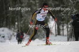 22.11.2008, Gaellivare, $weden (SWE): Manuela Henkel (GER), Fischer, Rottefella, Alpina, Swix, adidas - FIS world cup cross-country, 10km women, Gaellivare (SWE). www.nordicfocus.com. © Manzoni/NordicFocus. Every downloaded picture is fee-liable.