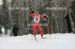 22.11.2008, Gaellivare, $weden (SWE): Laurence Rochat (SUI), Rossignol, Rottefella, Exel, adidas - FIS world cup cross-country, 10km women, Gaellivare (SWE). www.nordicfocus.com. © Manzoni/NordicFocus. Every downloaded picture is fee-liable.