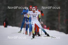 22.11.2008, Gaellivare, $weden (SWE): Marcus Hellner (SWE), Fischer, Salomon, Exel, Craft - FIS world cup cross-country, 15km men, Gaellivare (SWE). www.nordicfocus.com. © Manzoni/NordicFocus. Every downloaded picture is fee-liable.