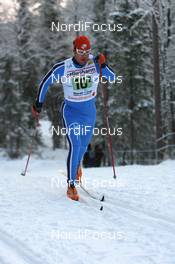 23.11.2008, Gaellivare, $weden (SWE): Chris Cook (USA), Rossignol, Rottefella, Swix - FIS world cup cross-country, relay men, Gaellivare (SWE). www.nordicfocus.com. © Manzoni/NordicFocus. Every downloaded picture is fee-liable.