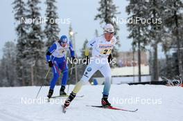 23.11.2008, Gaellivare, $weden (SWE): Rickard Andersson (SWE), Madshus, Rottefella, Craft - FIS world cup cross-country, relay men, Gaellivare (SWE). www.nordicfocus.com. © Manzoni/NordicFocus. Every downloaded picture is fee-liable.
