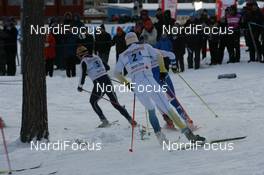 23.11.2008, Gaellivare, $weden (SWE): Marcus Hellner (SWE), Fischer, Salomon, Exel, Craft - FIS world cup cross-country, relay men, Gaellivare (SWE). www.nordicfocus.com. © Manzoni/NordicFocus. Every downloaded picture is fee-liable.