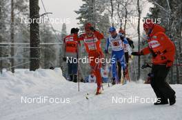 23.11.2008, Gaellivare, $weden (SWE): Martin Johnsrud Sundby (NOR), Fischer, Rottefella, Alpina, Swix - FIS world cup cross-country, relay men, Gaellivare (SWE). www.nordicfocus.com. © Manzoni/NordicFocus. Every downloaded picture is fee-liable.