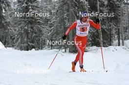23.11.2008, Gaellivare, $weden (SWE): Curdin Perl (SUI), Rossignol, Rottefella, Leki, adidas - FIS world cup cross-country, relay men, Gaellivare (SWE). www.nordicfocus.com. © Manzoni/NordicFocus. Every downloaded picture is fee-liable.