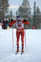 23.11.2008, Gaellivare, $weden (SWE): Curdin Perl (SUI), Rossignol, Rottefella, Leki, adidas - FIS world cup cross-country, relay men, Gaellivare (SWE). www.nordicfocus.com. © Manzoni/NordicFocus. Every downloaded picture is fee-liable.