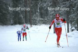 23.11.2008, Gaellivare, $weden (SWE): Laurence Rochat (SUI), Rossignol, Rottefella, Exel, adidas - FIS world cup cross-country, relay women, Gaellivare (SWE). www.nordicfocus.com. © Manzoni/NordicFocus. Every downloaded picture is fee-liable.