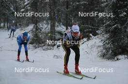 23.11.2008, Gaellivare, $weden (SWE): Stefanie Boehler (GER), Fischer, Rottefella, Alpina, One Way, adidas - FIS world cup cross-country, relay women, Gaellivare (SWE). www.nordicfocus.com. © Manzoni/NordicFocus. Every downloaded picture is fee-liable.
