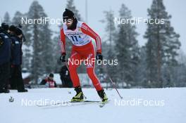 23.11.2008, Gaellivare, $weden (SWE): Doris Trachsel (SUI), Fischer - FIS world cup cross-country, relay women, Gaellivare (SWE). www.nordicfocus.com. © Manzoni/NordicFocus. Every downloaded picture is fee-liable.
