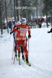 23.11.2008, Gaellivare, $weden (SWE): Marit Bjoergen (NOR), Fischer, Rottefella, Swix - FIS world cup cross-country, relay women, Gaellivare (SWE). www.nordicfocus.com. © Manzoni/NordicFocus. Every downloaded picture is fee-liable.