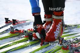 21.11.2008, Gaellivare, $weden (SWE): Industry feature, Fischer, Rottefella, Alpina - FIS world cup cross-country, training, Gaellivare (SWE). www.nordicfocus.com. © Manzoni/NordicFocus. Every downloaded picture is fee-liable.