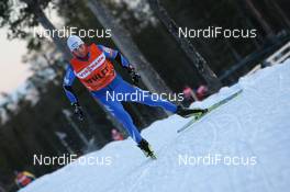 21.11.2008, Gaellivare, $weden (SWE): Nejc Brodar (SLO), Fischer, Rottefella, Leki - FIS world cup cross-country, training, Gaellivare (SWE). www.nordicfocus.com. © Manzoni/NordicFocus. Every downloaded picture is fee-liable.