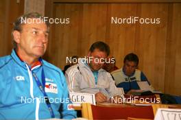 21.11.2008, Gaellivare, $weden (SWE): Jochen Behle (GER), headcoach cross-country - FIS world cup cross-country, team captains and company meeting, Gaellivare (SWE). www.nordicfocus.com. © Manzoni/NordicFocus. Every downloaded picture is fee-liable.