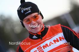 21.11.2008, Gaellivare, $weden (SWE): Laurence Rochat (SUI), Rossignol, Rottefella, Exel, adidas - FIS world cup cross-country, training, Gaellivare (SWE). www.nordicfocus.com. © Manzoni/NordicFocus. Every downloaded picture is fee-liable.