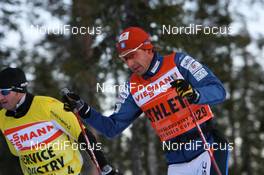21.11.2008, Gaellivare, $weden (SWE): Jaak Mae (EST), Fischer, Rottefella, Swix - FIS world cup cross-country, training, Gaellivare (SWE). www.nordicfocus.com. © Manzoni/NordicFocus. Every downloaded picture is fee-liable.