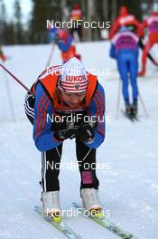 21.11.2008, Gaellivare, $weden (SWE): Olga Rotcheva (RUS), Fischer, Rottefella, Rossignol, Swix, adidas tests skis- FIS world cup cross-country, training, Gaellivare (SWE). www.nordicfocus.com. © Manzoni/NordicFocus. Every downloaded picture is fee-liable.