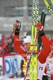 30.11.2008, Kuusamo, Finland (FIN): Marit Bjoergen (NOR), Fischer, Rottefella, Swix - FIS world cup cross-country, 10km women, Kuusamo (FIN). www.nordicfocus.com. © Manzoni/NordicFocus. Every downloaded picture is fee-liable.