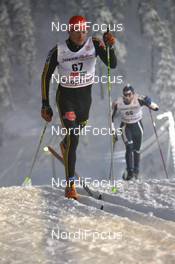 30.11.2008, Kuusamo, Finland (FIN): Tobias Angerer (GER), Rossignol, Rottefella, One Way, adidas - FIS world cup cross-country, 15km men, Kuusamo (FIN). www.nordicfocus.com. © Manzoni/NordicFocus. Every downloaded picture is fee-liable.
