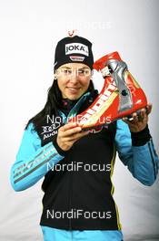 28.11.2008, Kuusamo, Finland (FIN): Stefanie Boehler (GER), Fischer, Rottefella, Alpina, One Way, adidas - FIS world cup cross-country, training, Kuusamo (FIN). www.nordicfocus.com. © Manzoni/NordicFocus. Every downloaded picture is fee-liable.