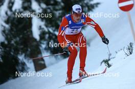 13.12.2008, Davos, Switzerland (SUI): Jon Kristian Dahl (NOR), Madshus, Rottefella, Alpina, Swix - FIS world cup cross-country, 15km men, Davos (SUI). www.nordicfocus.com. © Manzoni/NordicFocus. Every downloaded picture is fee-liable.